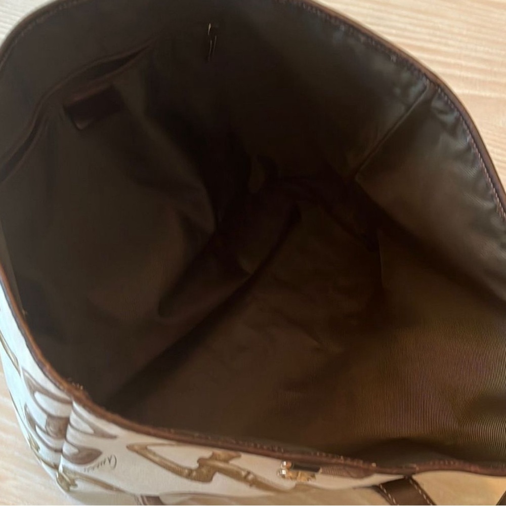 ❌❌ SOLD ❌❌. DO NOT BUY Large Canvas Tote Bag w Leather trim - Picture 13 of 15